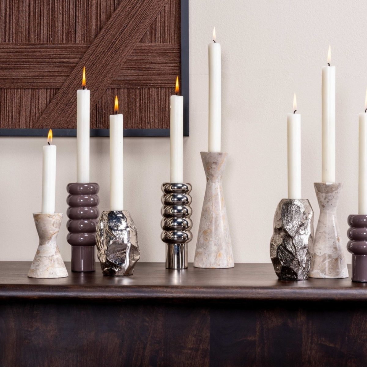 Butterscotch Candle Holder M