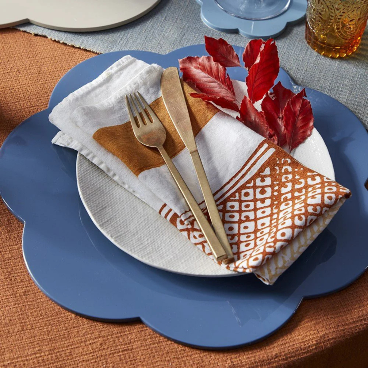 Chambray Lacquer Placemats