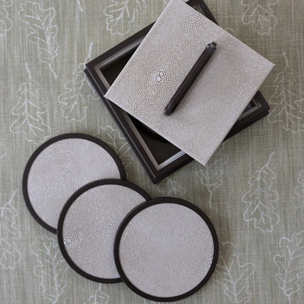 Ecru Coasters