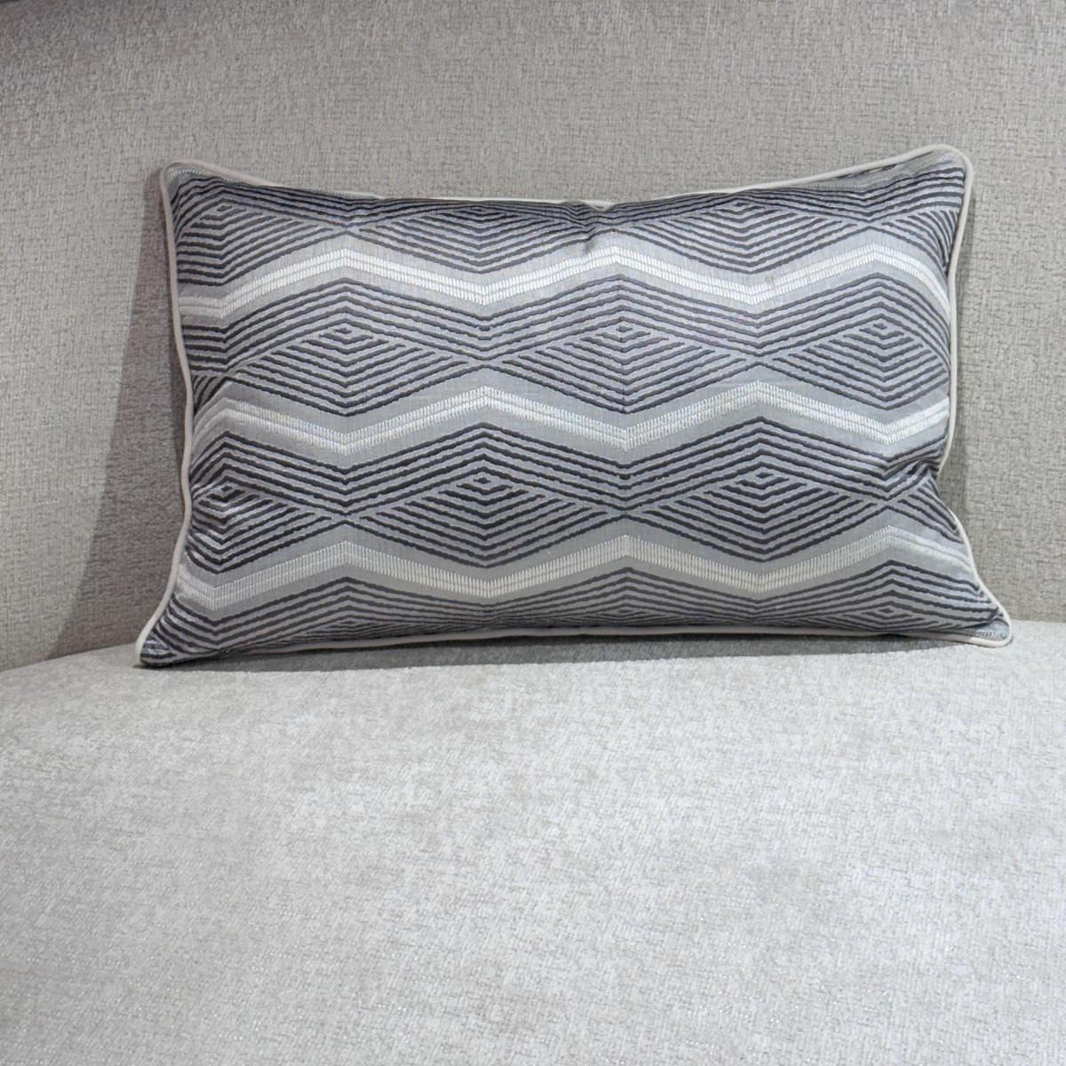 Geometric Pattern Cushion
